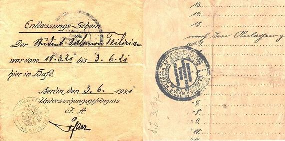 File:Soghomon Tehlirian's release from prison.jpg