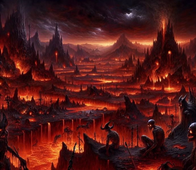 File:تصویرسازی هوش مصنوعی از جهنم.jpg