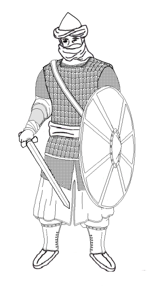 File:Mohammad Adil Rais-Muslim warrior during rashidun caliphate.png