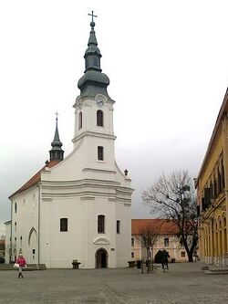 Church in Sigetvár, Hungary.JPG