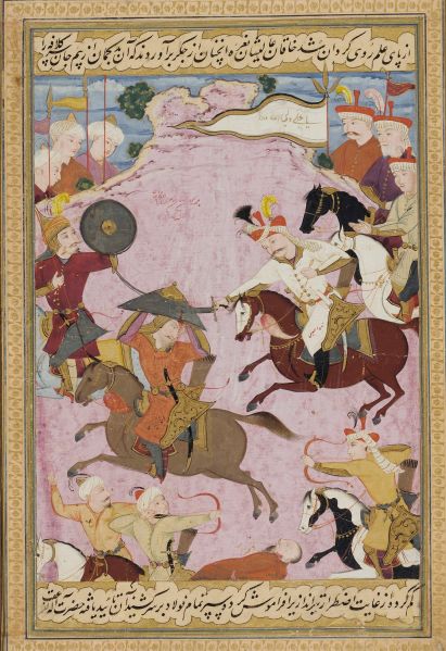 File:The Battle between Shah Ismail and Shaybani Khan.jpg