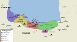 Map of northern Iran in 1425.svg