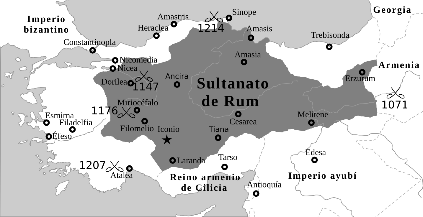 File:SultanadoSelyúcidaDeRum1190Map-es.svg