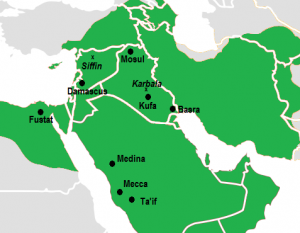 Important cities and Places in Early Caliphate.png