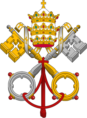 Emblem of the Papacy SE.svg