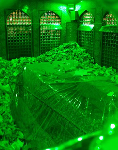 File:View from inside of Imam Reza sanctuary.jpg
