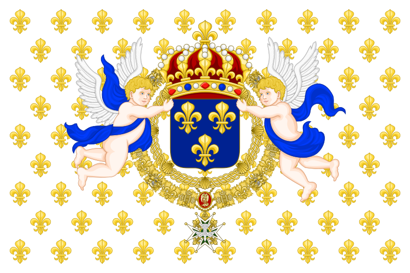 File:Royal Standard of the King of France.svg