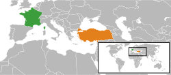 France Turkey Locator.svg