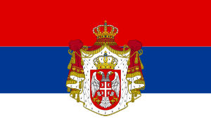 Flag of Serbia (1882–1918).svg