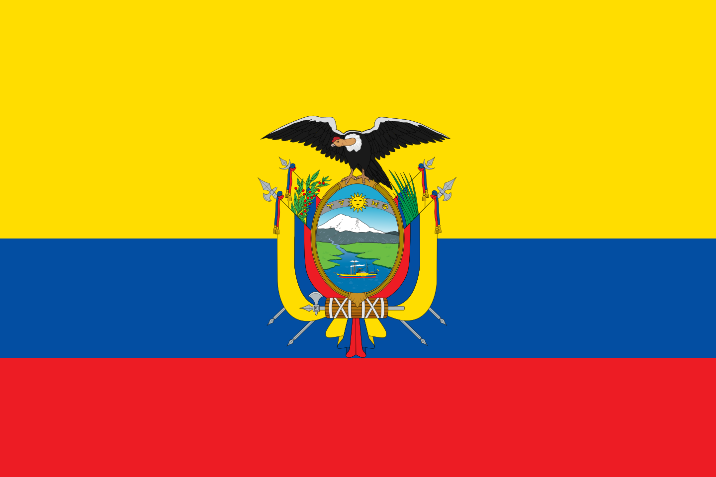 File:Bandera de Ecuador.svg