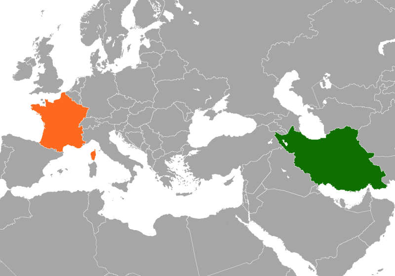 پرونده:Iran France Locator.png