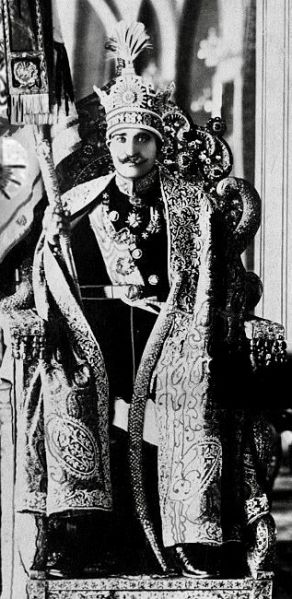 File:Reza Shah on Coronation Day.jpg