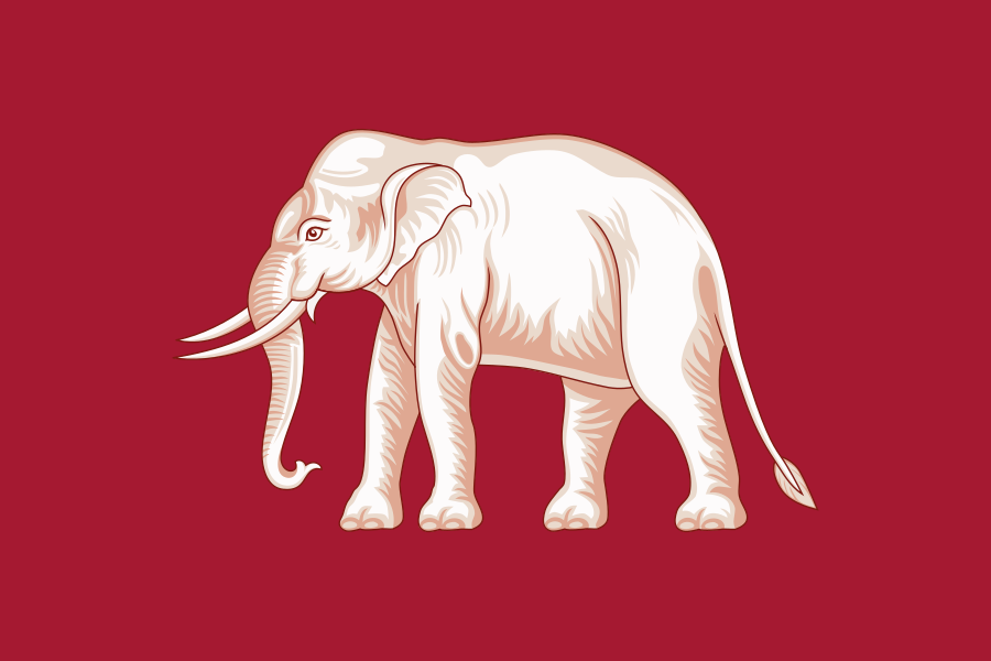 File:Flag of Siam (1855).svg