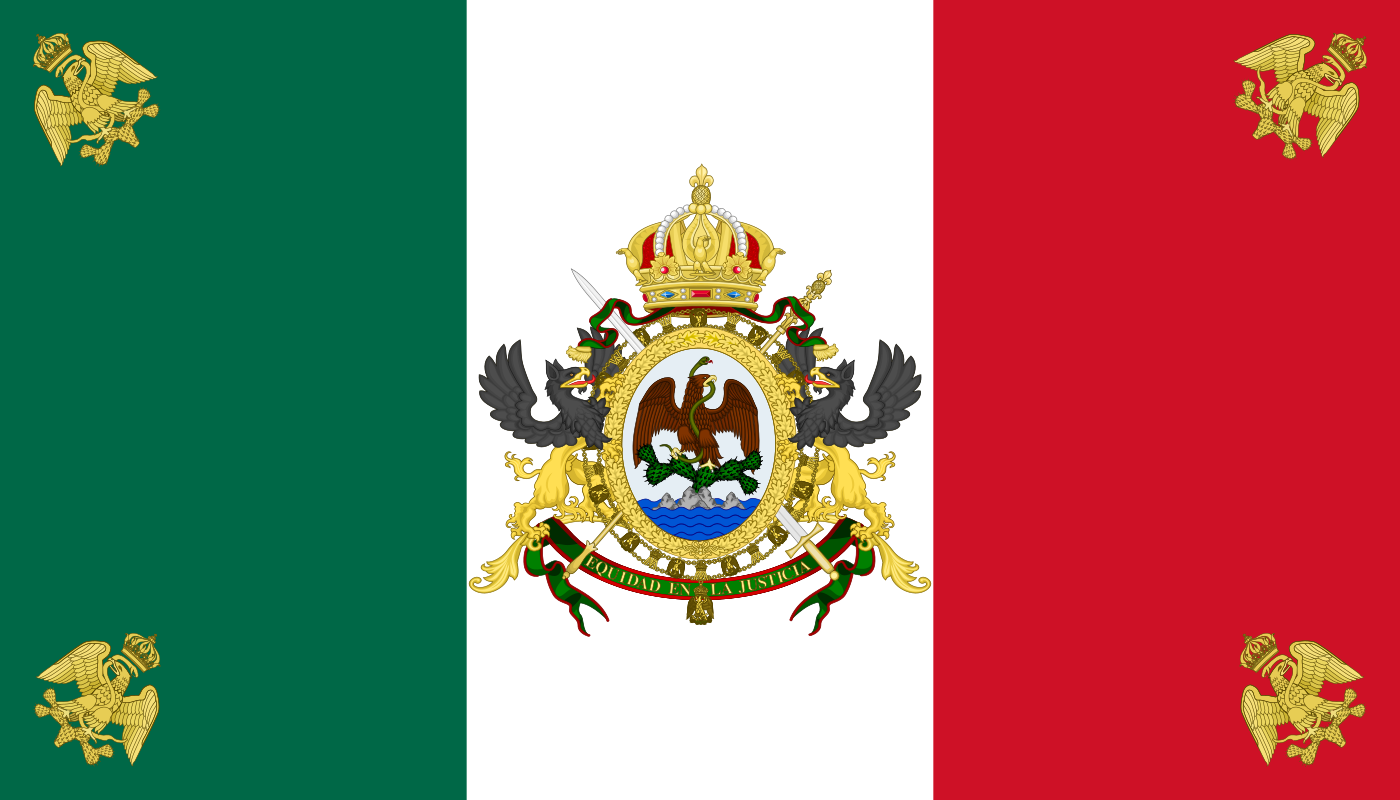File:Imperial Standard of Mexico (1864-1867).svg